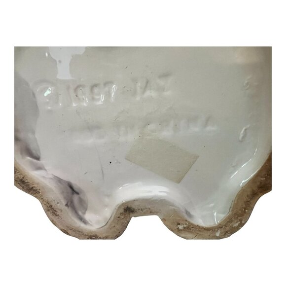 Jay Imports 1997 Santa Christmas Ceramic Teapot Lid Teddy Bear & Toy Bag 8.5" Ta - Picture 9 of 9